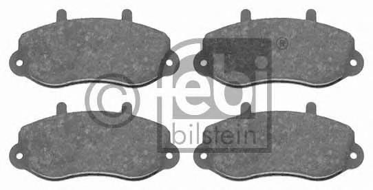 16494 Febi Передні гальмівні колодки