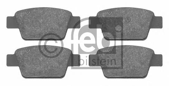 Задні гальмівні колодки Febi 16556 ціна, від 18.16 USD