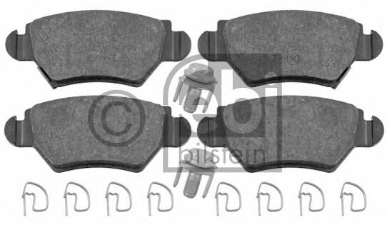 Задні гальмівні колодки Febi 16445 ціна, від 14.92 USD