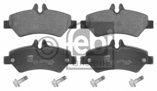 Задні гальмівні колодки Febi 16735 ціна, від 19.82 USD