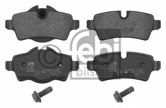 Задні гальмівні колодки Febi 16742 ціна, від 22.79 USD