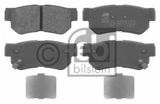 Задні гальмівні колодки Febi 16675 ціна, від 16.58 USD