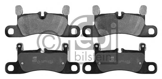 Задні гальмівні колодки Febi 16809 ціна, від 54.29 USD