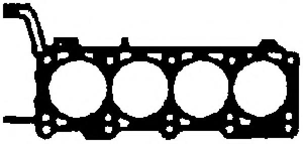 057103383BQ VAG прокладка головки блока циліндрів (гбц, права)