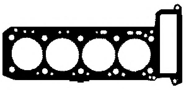 H8002100 Glaser прокладка головки блока циліндрів (гбц)