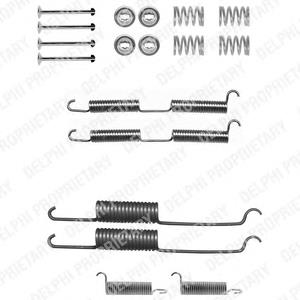 Ремкомплект гальмівних колодок 1050687 Quick Brake