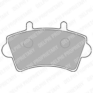 Гальмівні колодки Delphi LP1746 ціна, від 21.67 USD