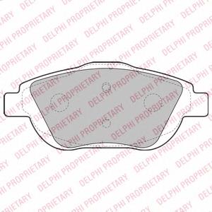 Тормозні колодки Delphi LP2164