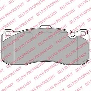 Гальмівні колодки Delphi LP2131 ціна, від 44.50 USD