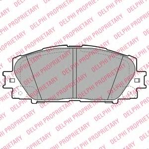 Гальмівні колодки Delphi LP2135 ціна, від 23.30 USD