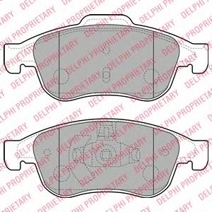 Тормозні колодки Delphi LP2152