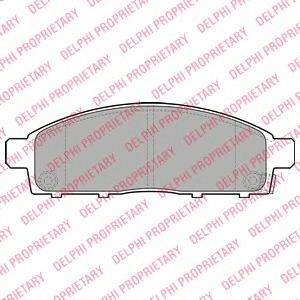 Гальмівні колодки Delphi LP2074 ціна, від 25.22 USD