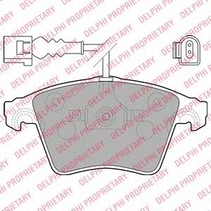 Гальмівні колодки Delphi LP1914 ціна, від 33.38 USD
