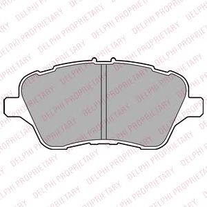 Передні тормозні колодки LP2474 Delphi