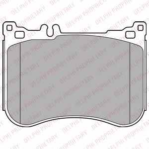 Тормозні колодки Delphi LP2445
