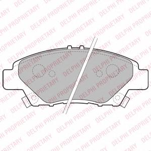 Гальмівні колодки Delphi LP2194 ціна, від 32.25 USD