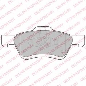 Передні тормозні колодки LP2161 Delphi