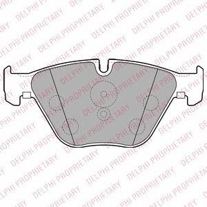 Гальмівні колодки Delphi LP2245 ціна, від 44.58 USD