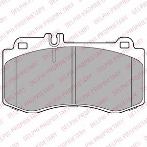 Передні тормозні колодки LP2304 Delphi
