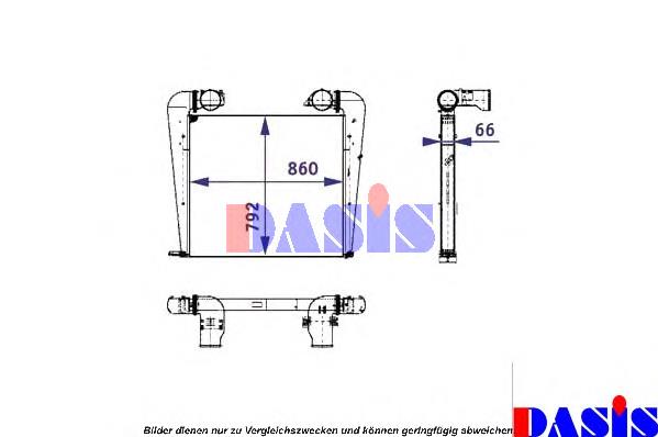 Купити 20033014 Highway Радіатор интеркуллера