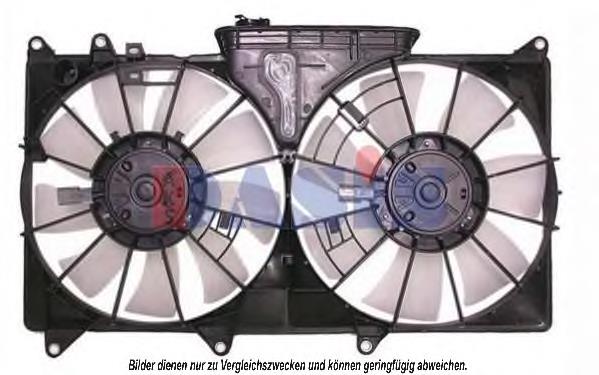 Двигун вентилятора системи охолодження, правий 218043N DASIS