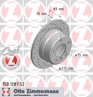 150128752 Zimmermann Дискові гальма