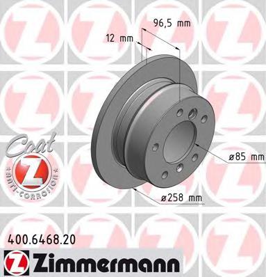 Гальмівні диски 400646820 Zimmermann