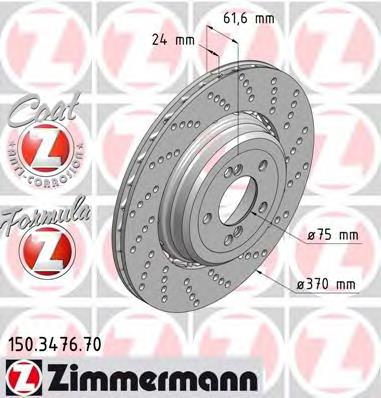 Гальмівні диски 150347670 Zimmermann