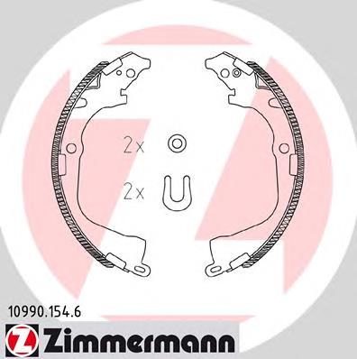 Гальма робочі задні ножні і гальмівні барабани Zimmermann 109901546