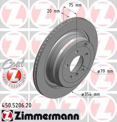 Гальмівні диски 450520620 Zimmermann