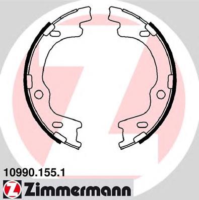 109901551 Zimmermann колодки ручника/стоянкового гальма