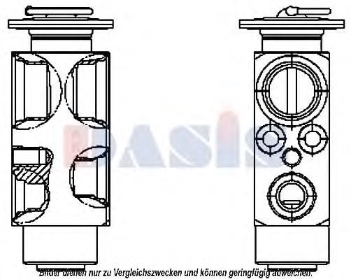 Клапан TRV, кондиціонера 840177N Dasis