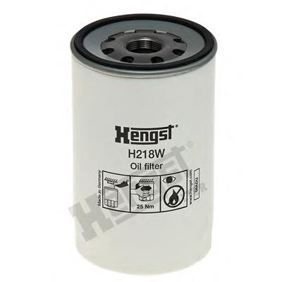 Масляний фільтр двигуна Hengst H218W ціна, від 16.47 USD