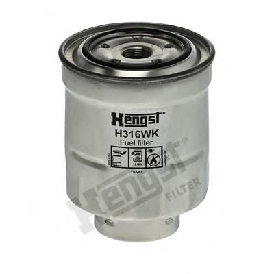 Паливний фільтр H316WK Hengst
