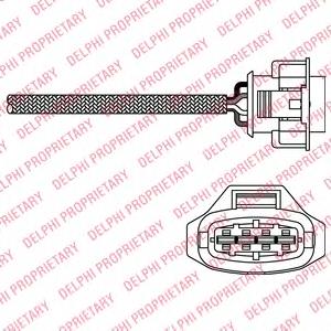 Купити ES1079212B1 Delphi Лямбда зонд, датчик кисню