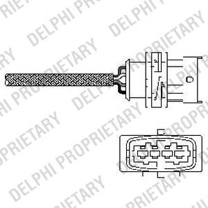 Лямбда зонд, датчик кисню до каталізатора Delphi ES1078912B1
