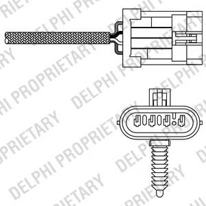 Купити ES2029912B1 Delphi Лямбдазонд, датчик кисню до каталізатора