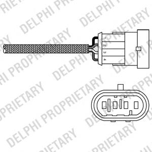 Лямбдазонд, датчик кисню ES2026312B1 Delphi