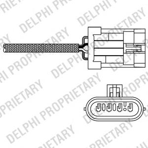 Лямбдазонд, датчик кисню ES2030012B1 Delphi