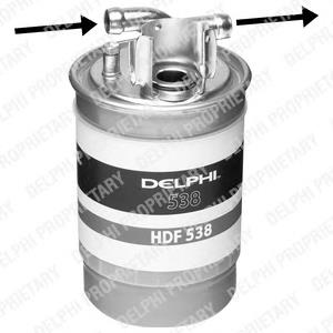 Паливний фільтр HDF538 Delphi