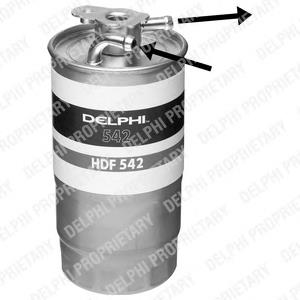 HDF542 Delphi фільтр паливний
