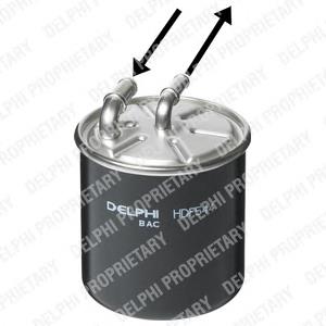 Фільтр тонкого очищення палива Delphi HDF544 ціна, від 13.91 USD