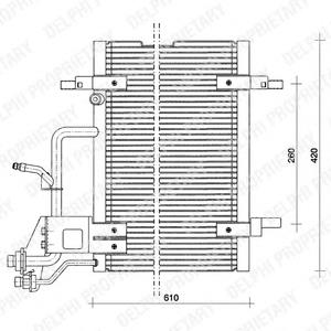 Конденсатор кондиціонера Delphi TSP0225011 ціна, від 70.47 USD