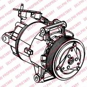 Насос кондиціонера Delphi TSP0155927