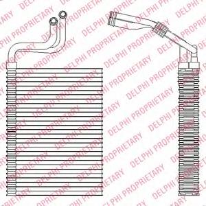TSP0525197 Delphi радіатор кондиціонера салонний, випарник