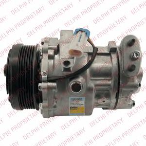 Компресор системи кондиціювання Delphi TSP0159270 ціна, від 244.32 USD