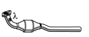 174100J050 Toyota Глушник передній