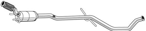 Глушник, передня частина Bosal 090505 ціна, від 453.28 USD