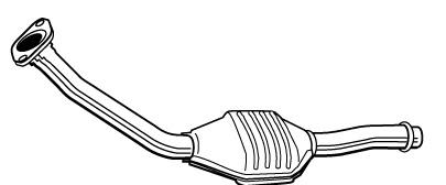 Купити 099315 Bosal Глушник, передня частина