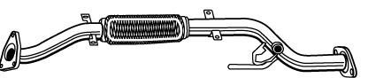 BM70456 BM Catalysts Глушник передній
